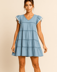 Alma Sustainable A-Line Midi Dress