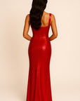 Celestia Sequin Strapless Glitter Maxi Dress Maxi Dress GIVINY