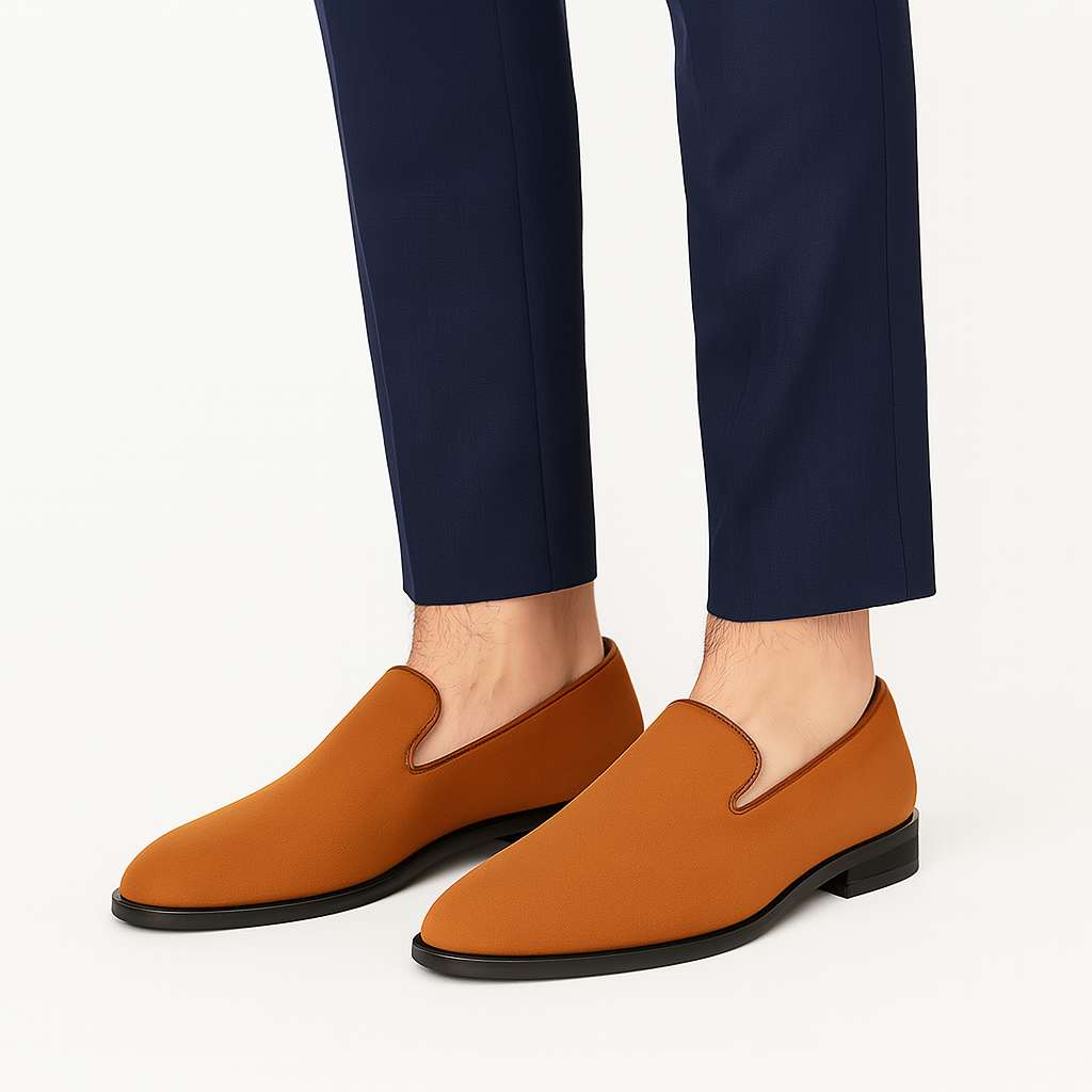 Giviny | Italian Suede Loafers