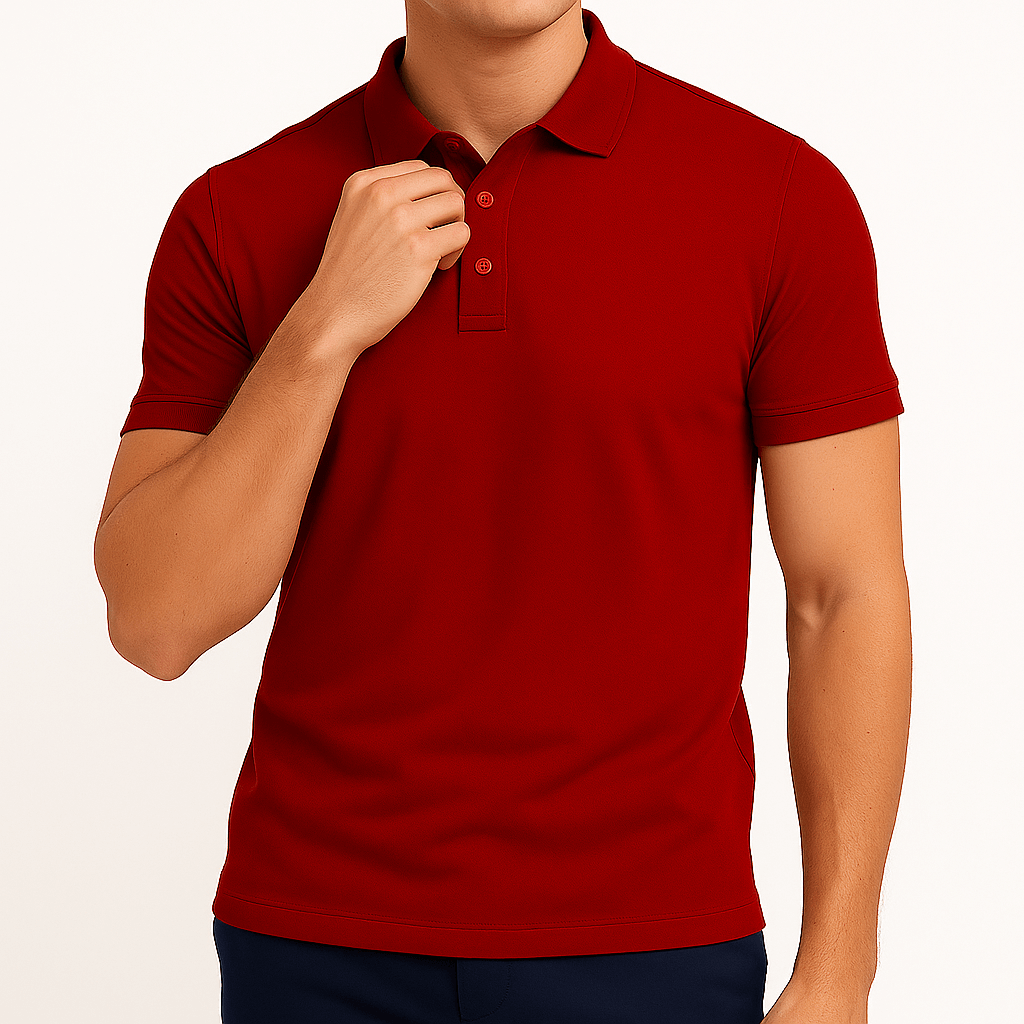 Giviny | Slim Fit Lapel Polo