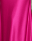 Cleo Satin Halter Evening Gown Maxi Dresses GIVINY