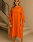 Giulia Silk Chiffon Maxi Dress Maxi Dress GIVINY