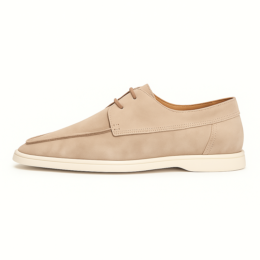 Giviny | Classic Lace-Up Moccasins