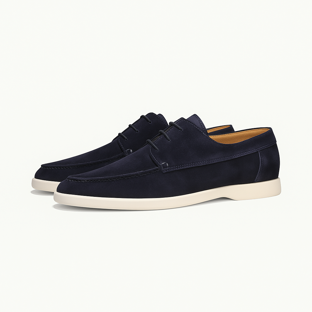 Giviny | Classic Lace-Up Moccasins