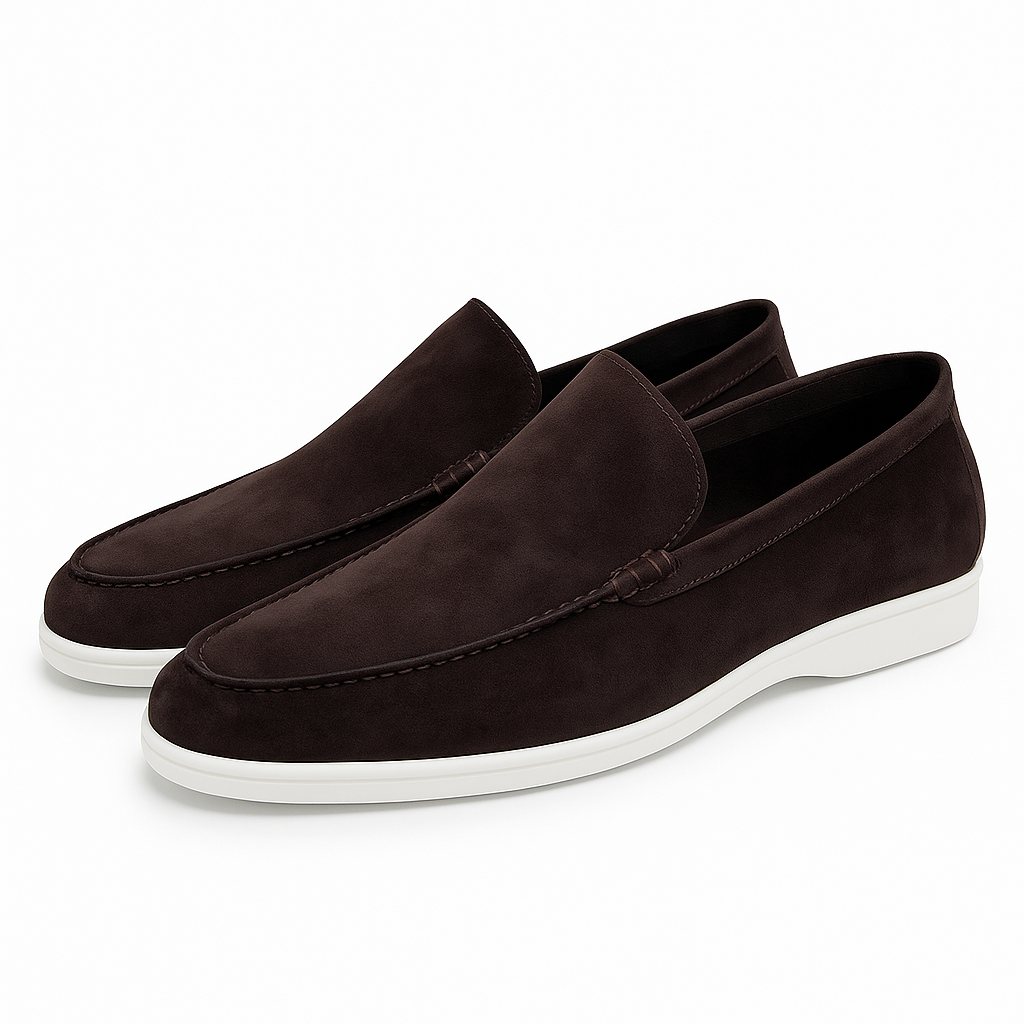 Giviny | Classic Suede Loafers