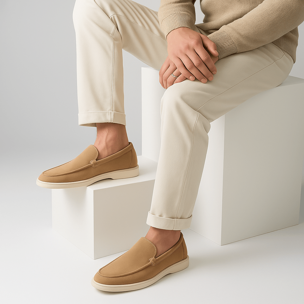 Giviny | Classic Suede Loafers