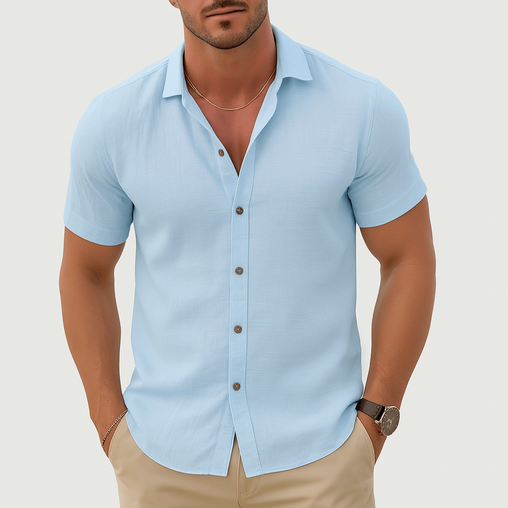 Giviny | Cotton Linen Shirt