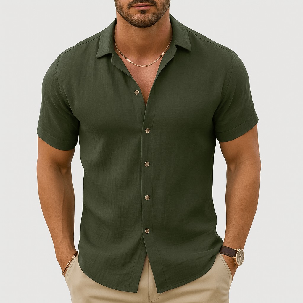 Giviny | Cotton Linen Shirt