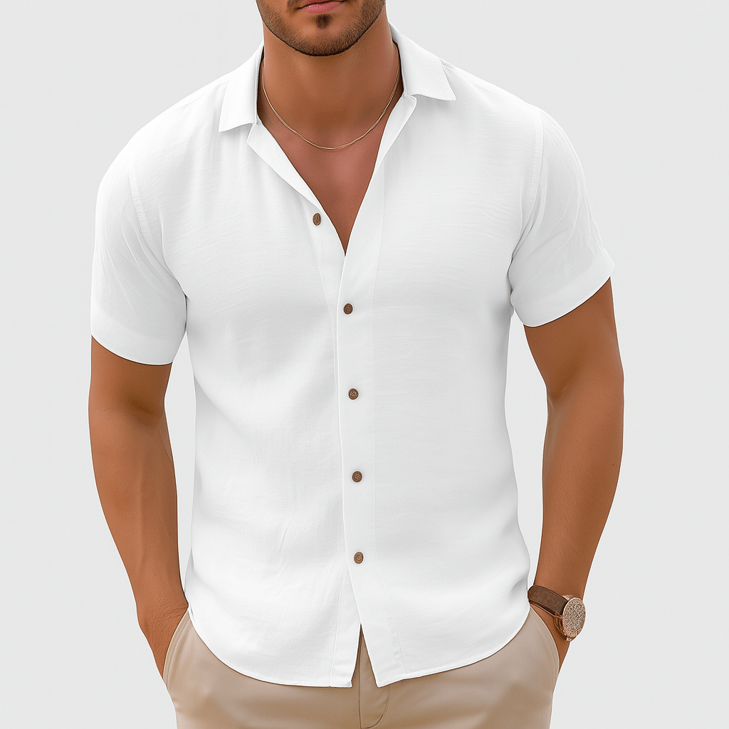 Giviny | Cotton Linen Shirt