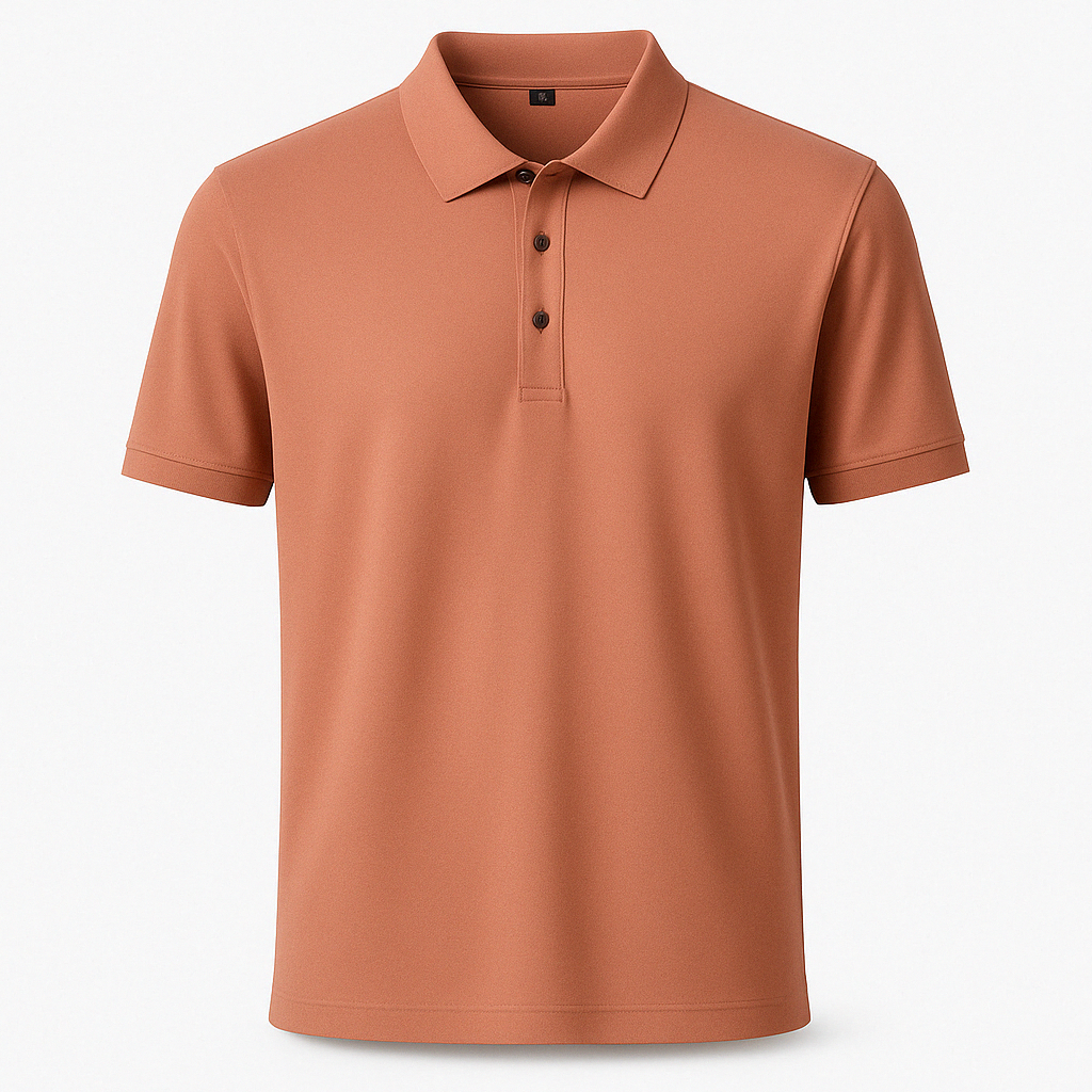 Giviny | Cotton Short Sleeve Polo Shirt