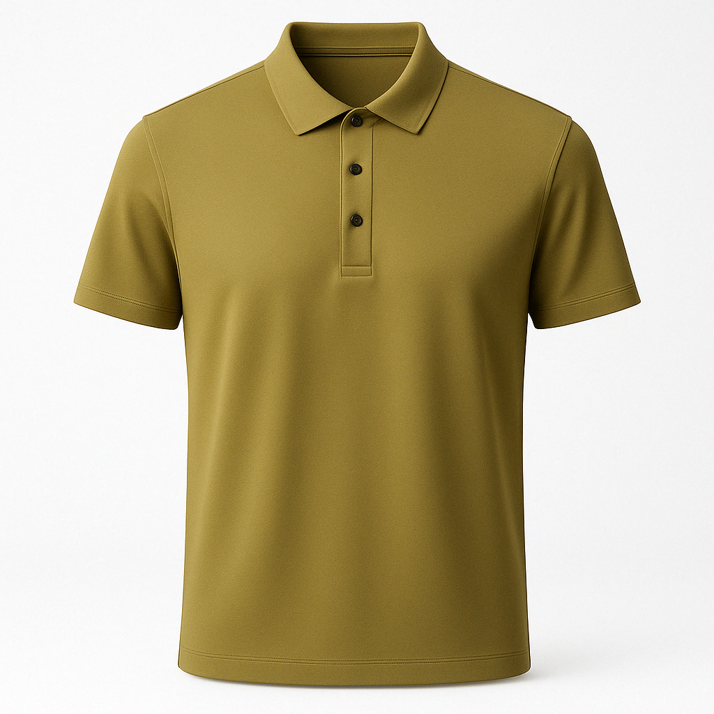 Giviny | Cotton Short Sleeve Polo Shirt