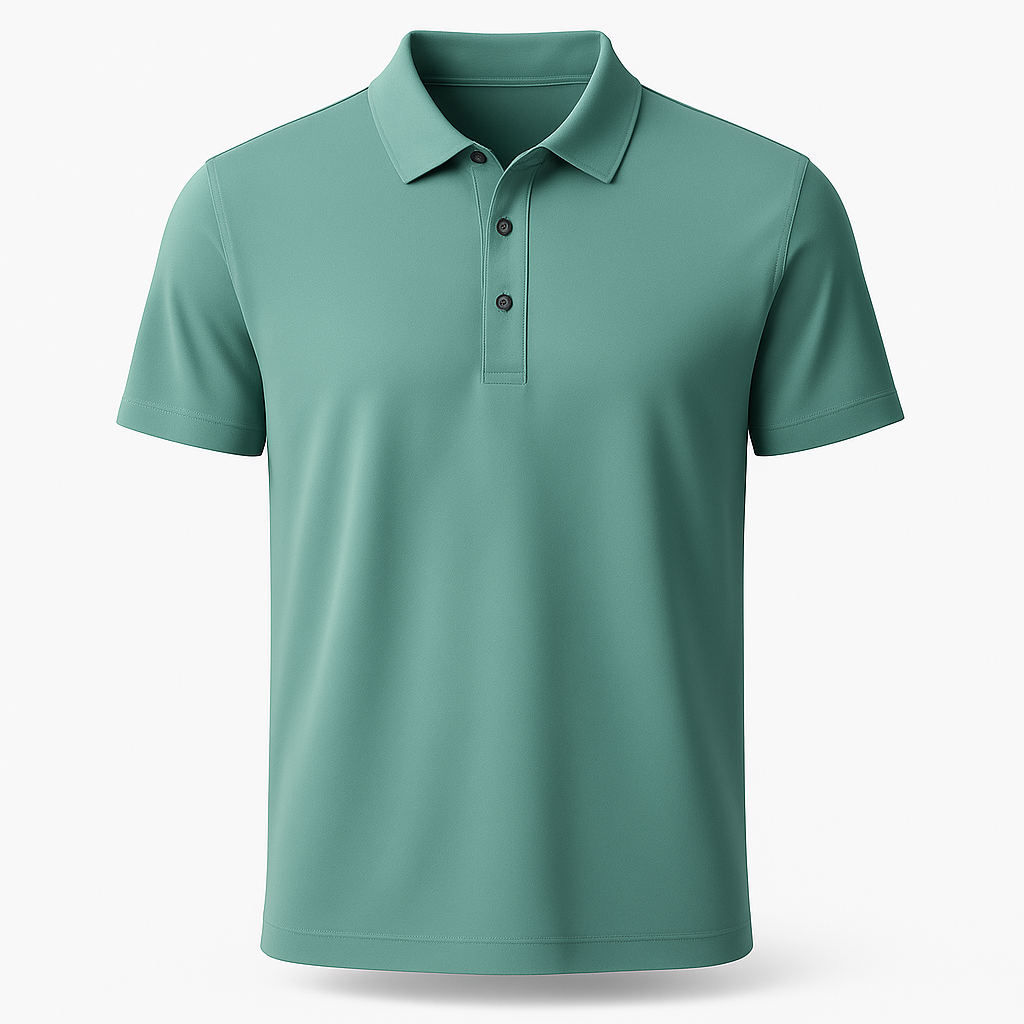 Giviny | Cotton Short Sleeve Polo Shirt