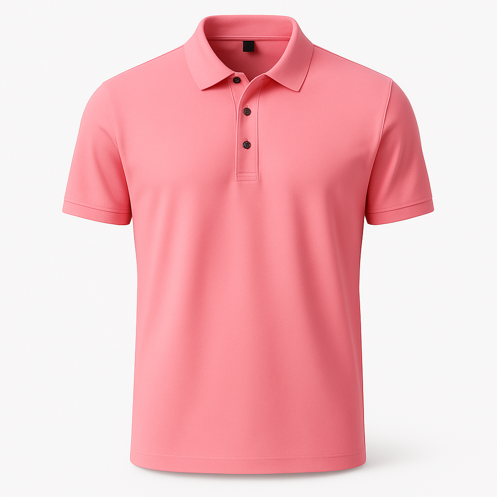 Giviny | Cotton Short Sleeve Polo Shirt