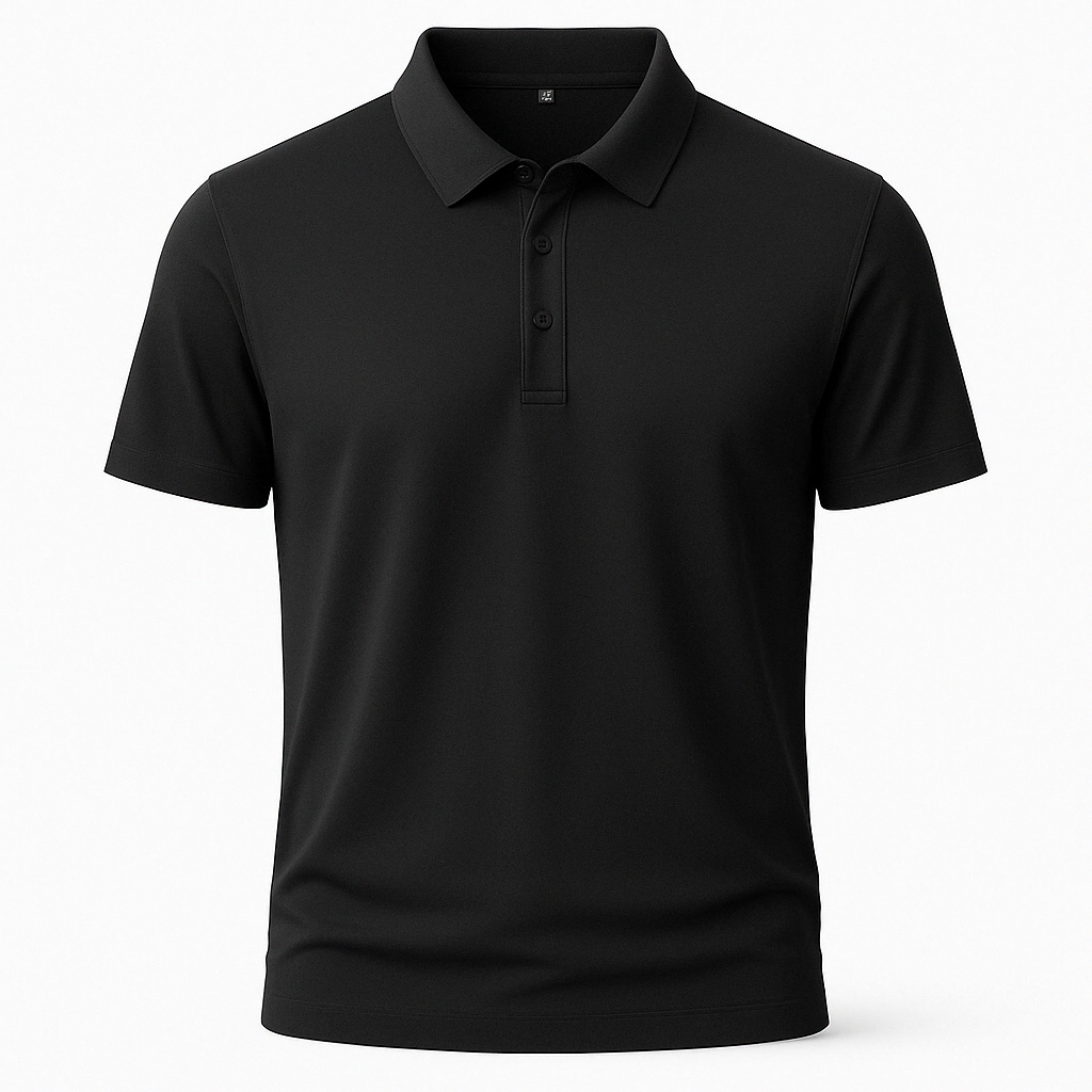 Giviny | Cotton Short Sleeve Polo Shirt