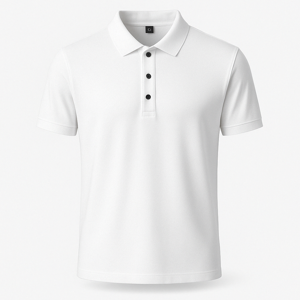 Giviny | Cotton Short Sleeve Polo Shirt
