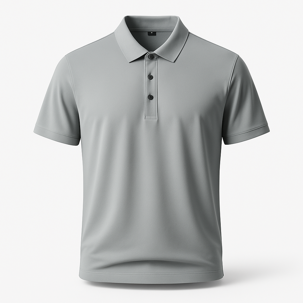 Giviny | Cotton Short Sleeve Polo Shirt