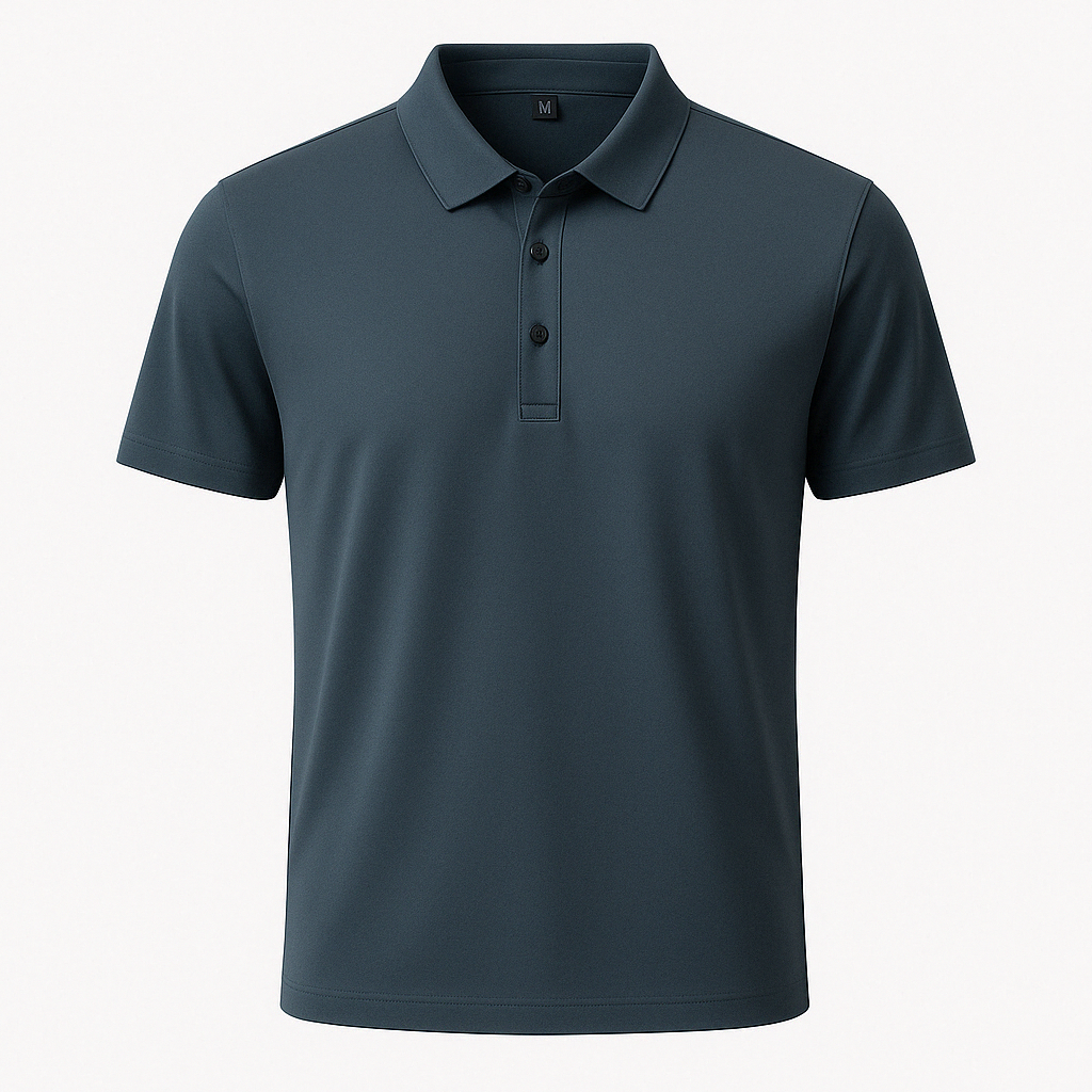 Giviny | Cotton Short Sleeve Polo Shirt