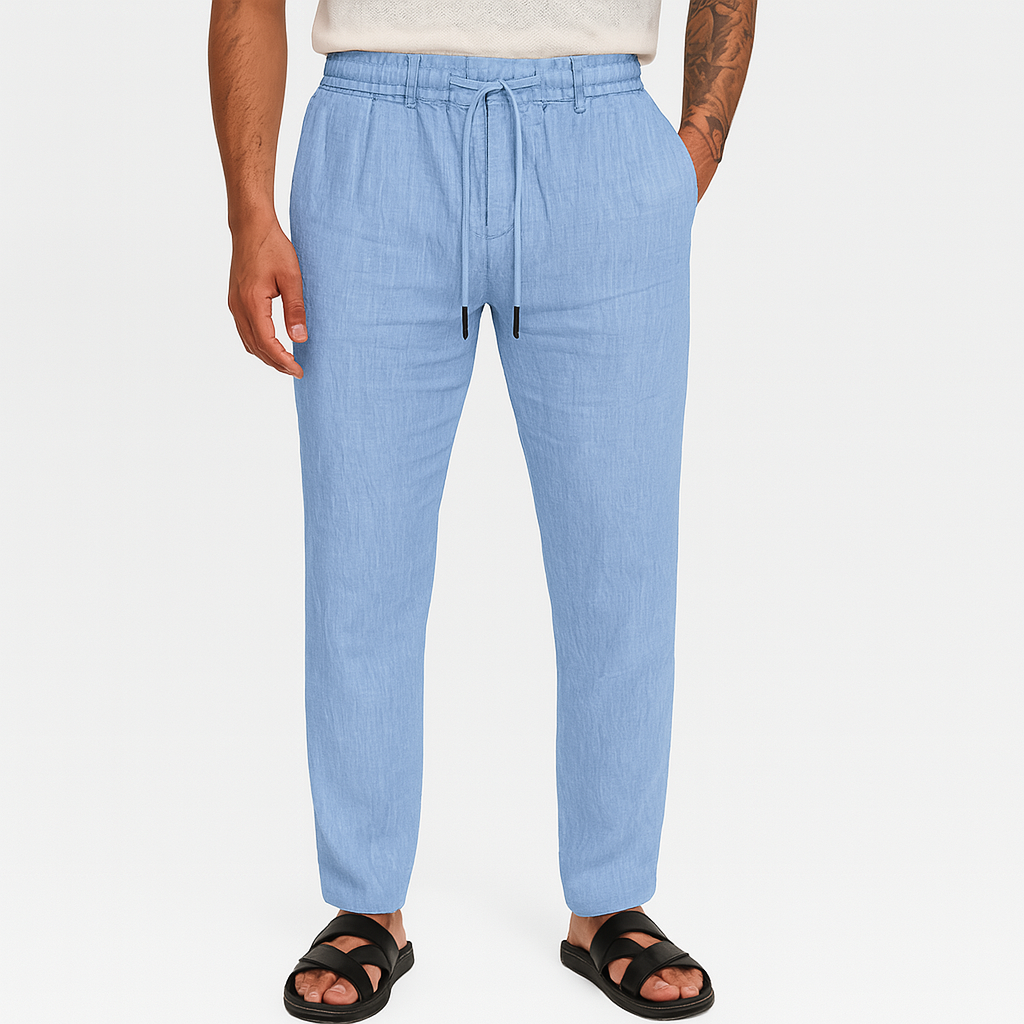Giviny | Elston Linen Drawstring Pants