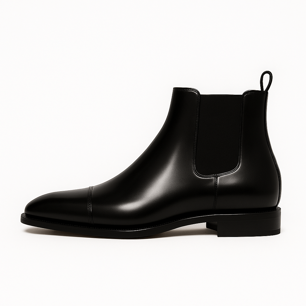 Giviny | Genuine Leather Chelsea Boots