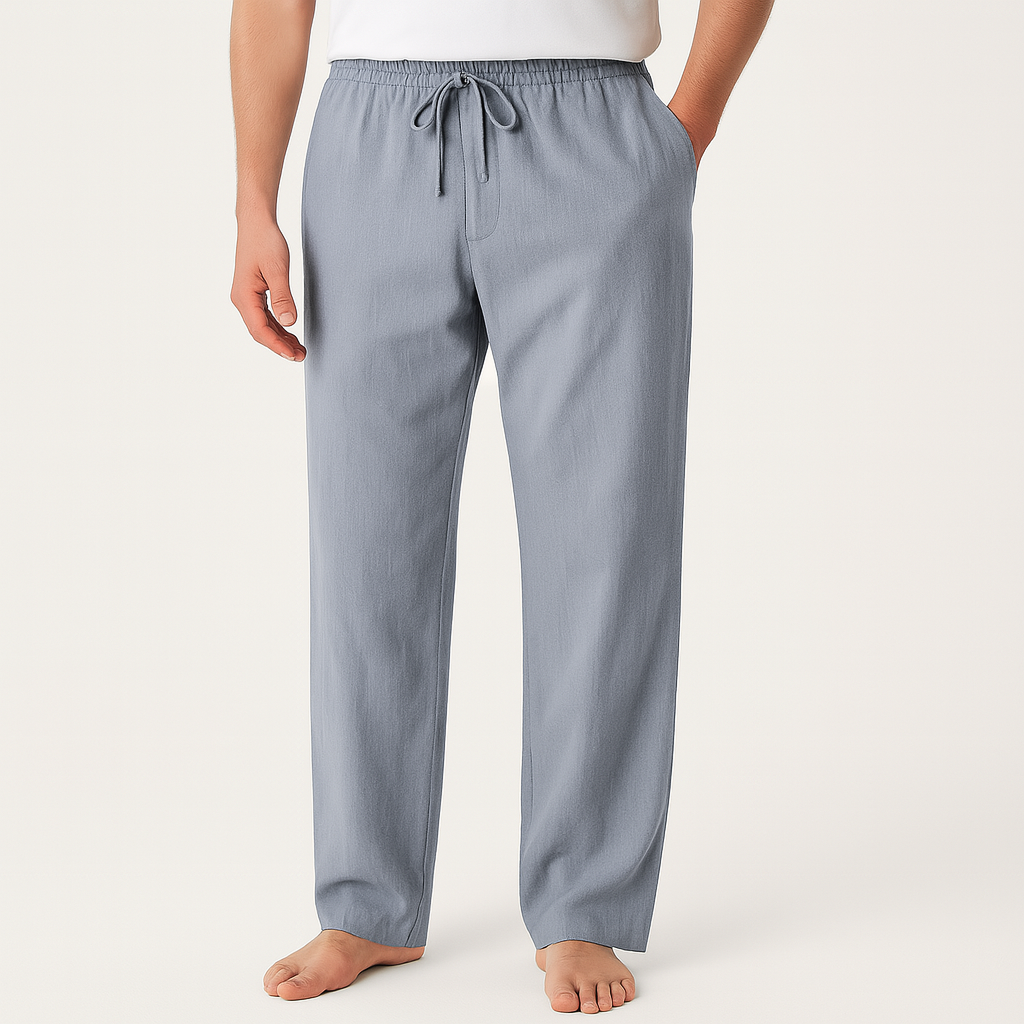 Giviny | Linen Blend Trousers