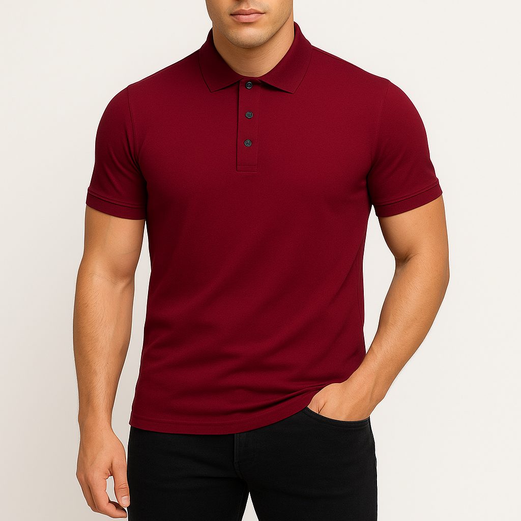 Giviny | Muscle Fit Performance Polo Shirt
