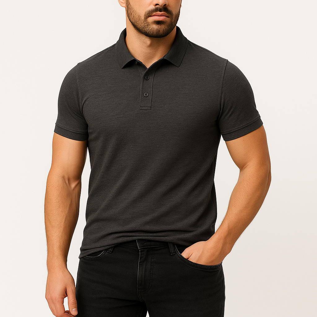 Giviny | Muscle Fit Performance Polo Shirt