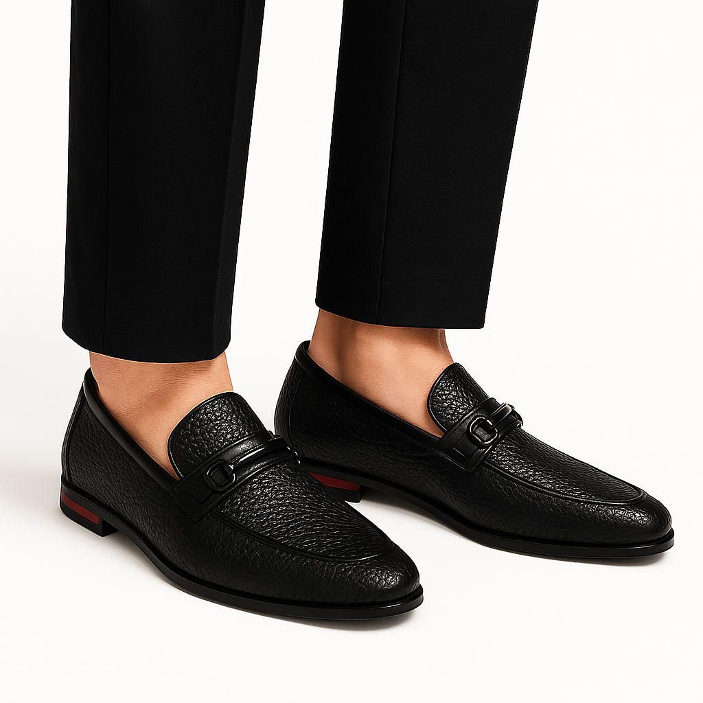 Giviny | Oxford Vegan Leather Loafers