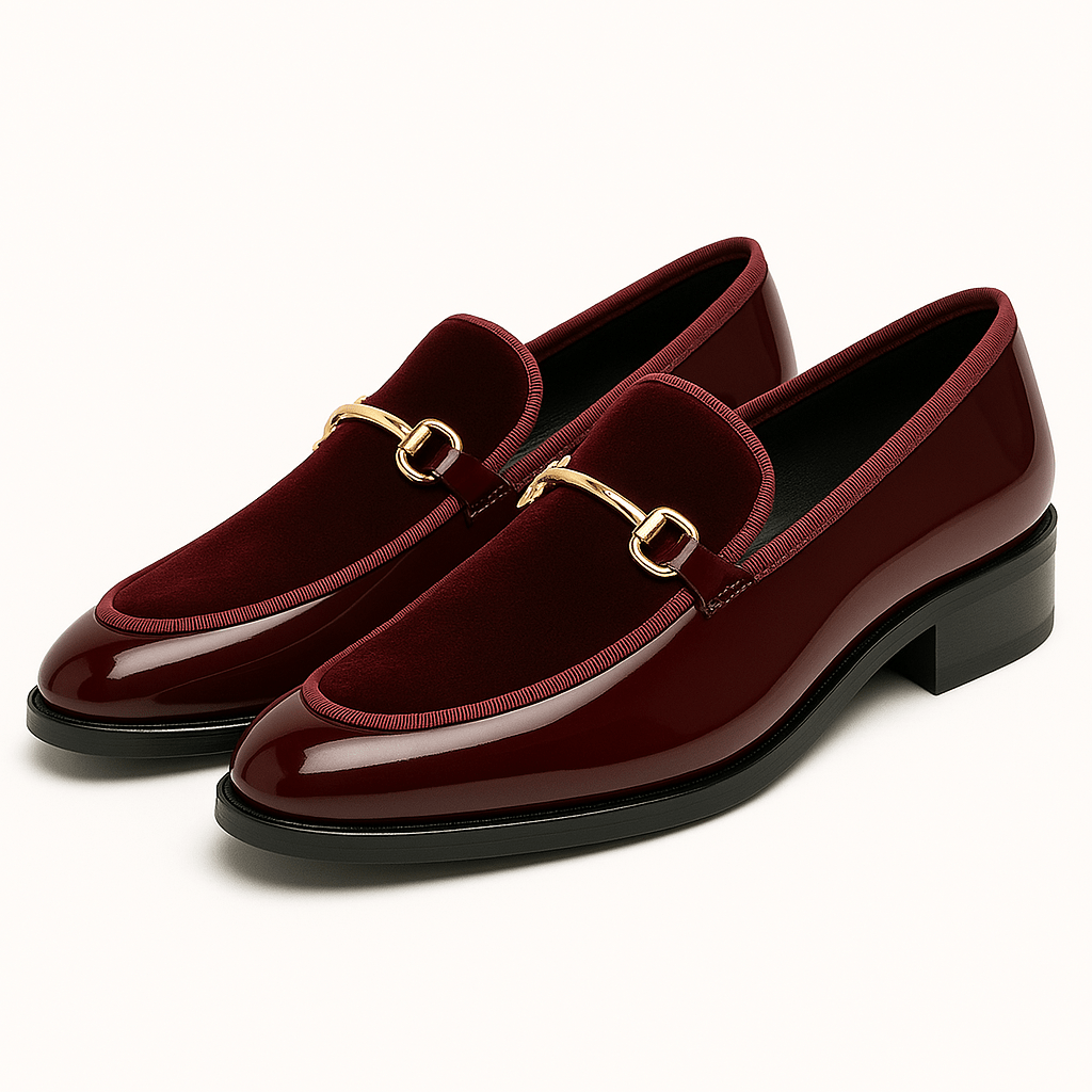 Giviny | Patent Leather Loafers