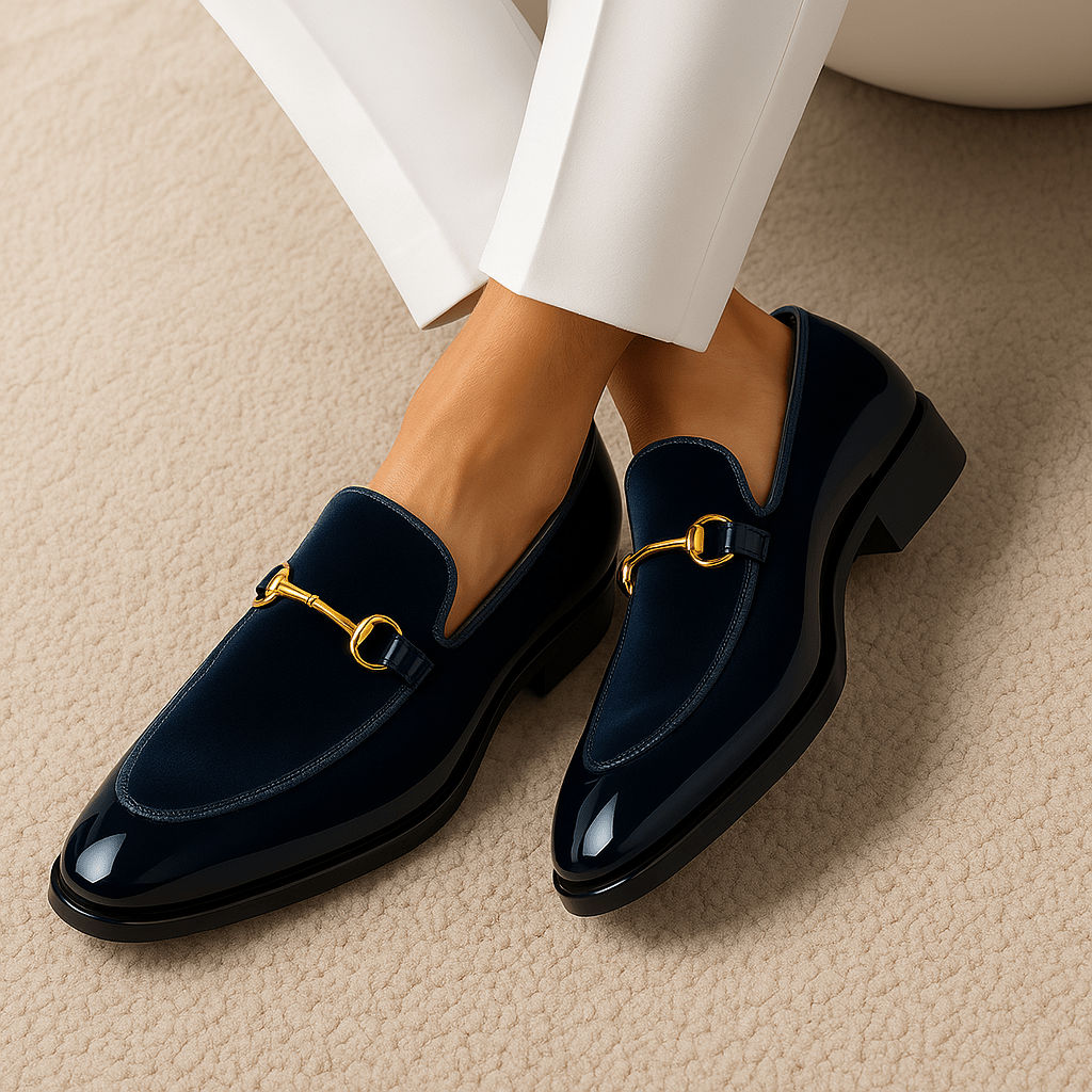 Giviny | Patent Leather Loafers