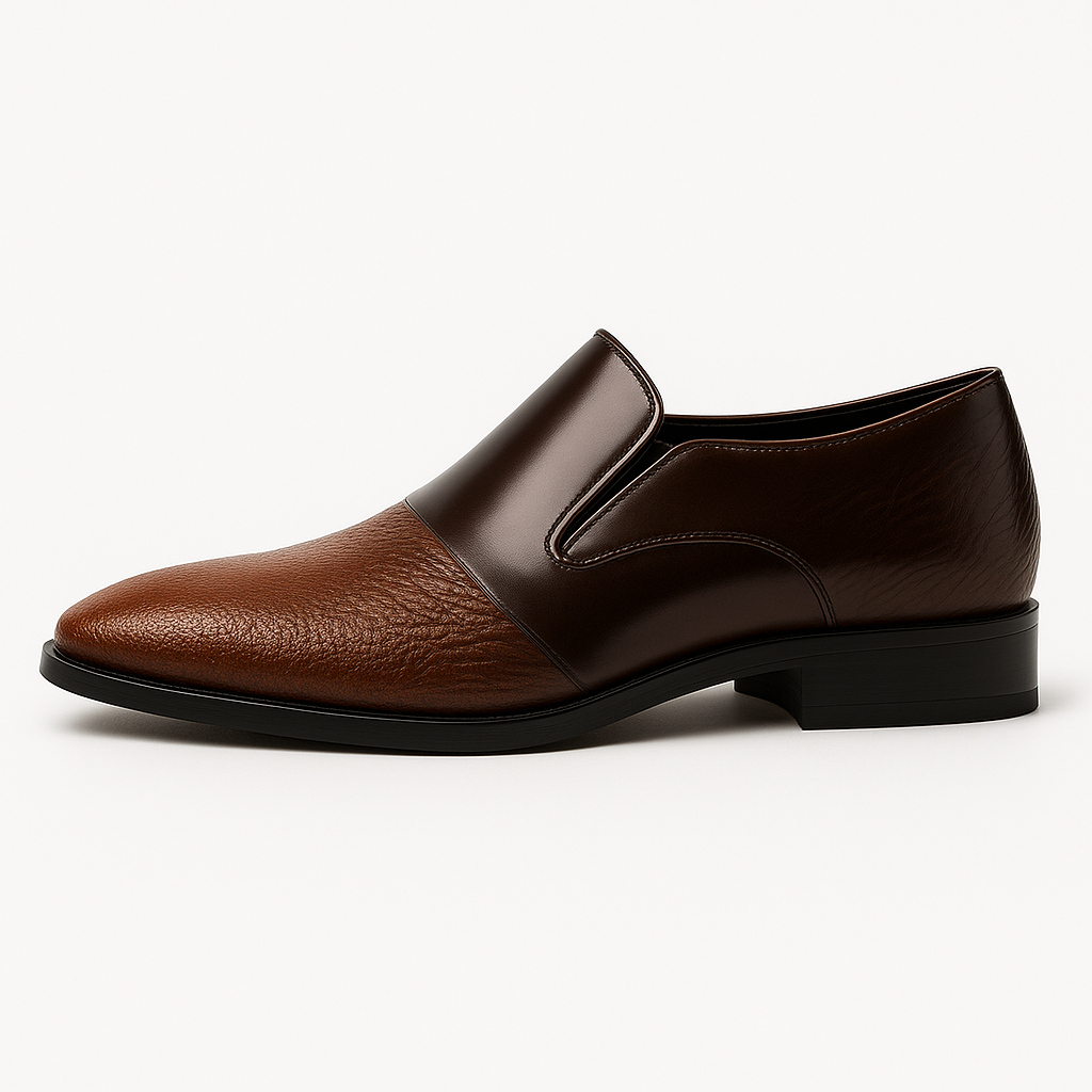 Giviny | Sharp Leather Loafers