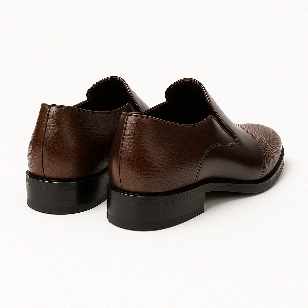 Giviny | Sharp Leather Loafers