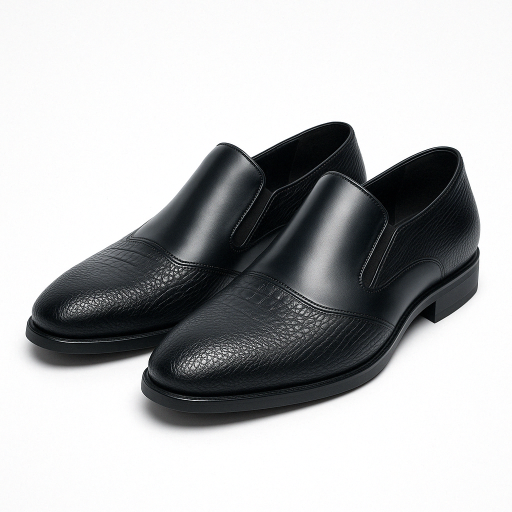 Giviny | Sharp Leather Loafers