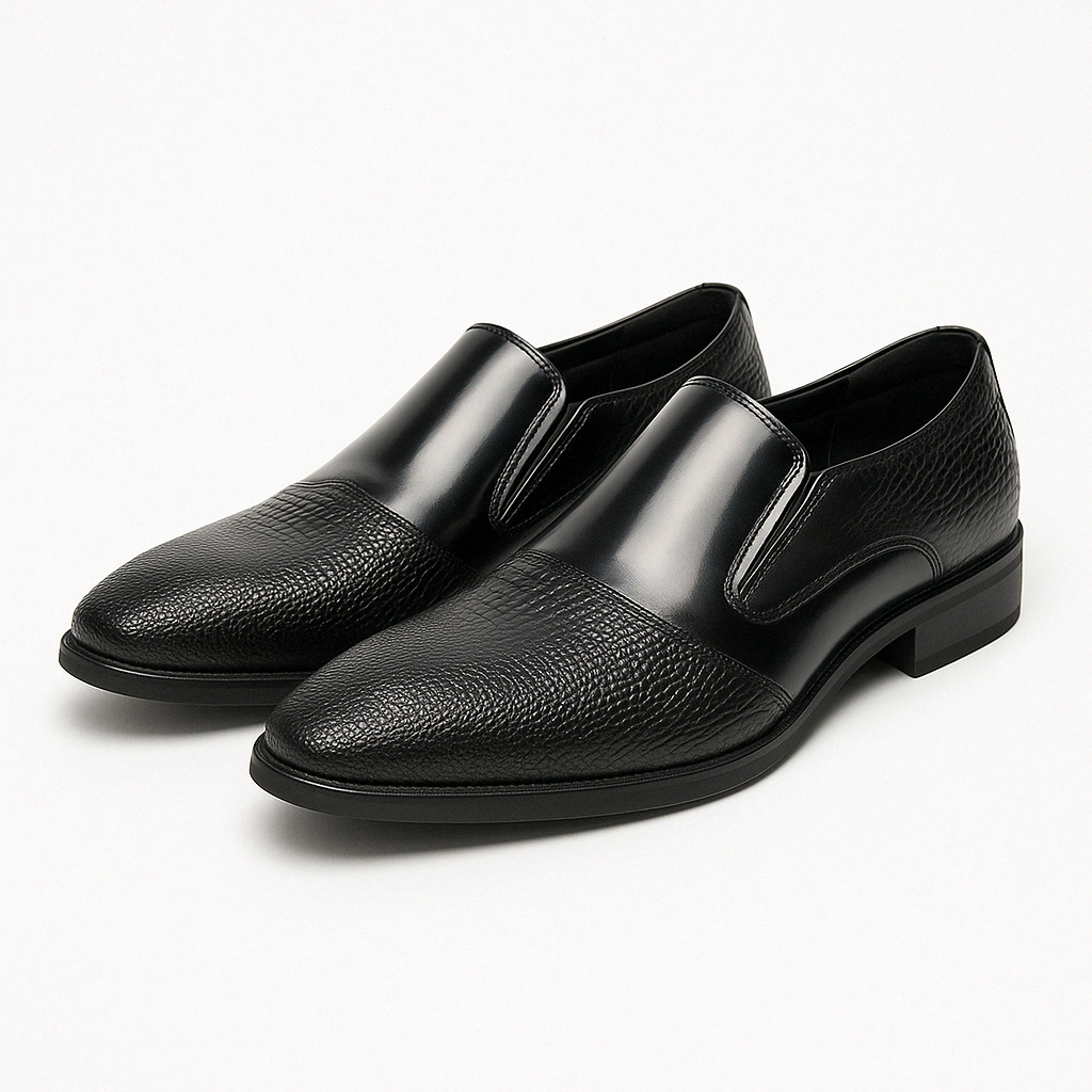 Giviny | Sharp Leather Loafers