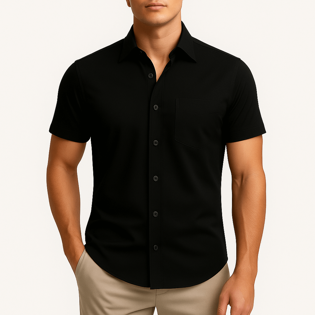 Giviny | Stretch Fit Cotton Shirt