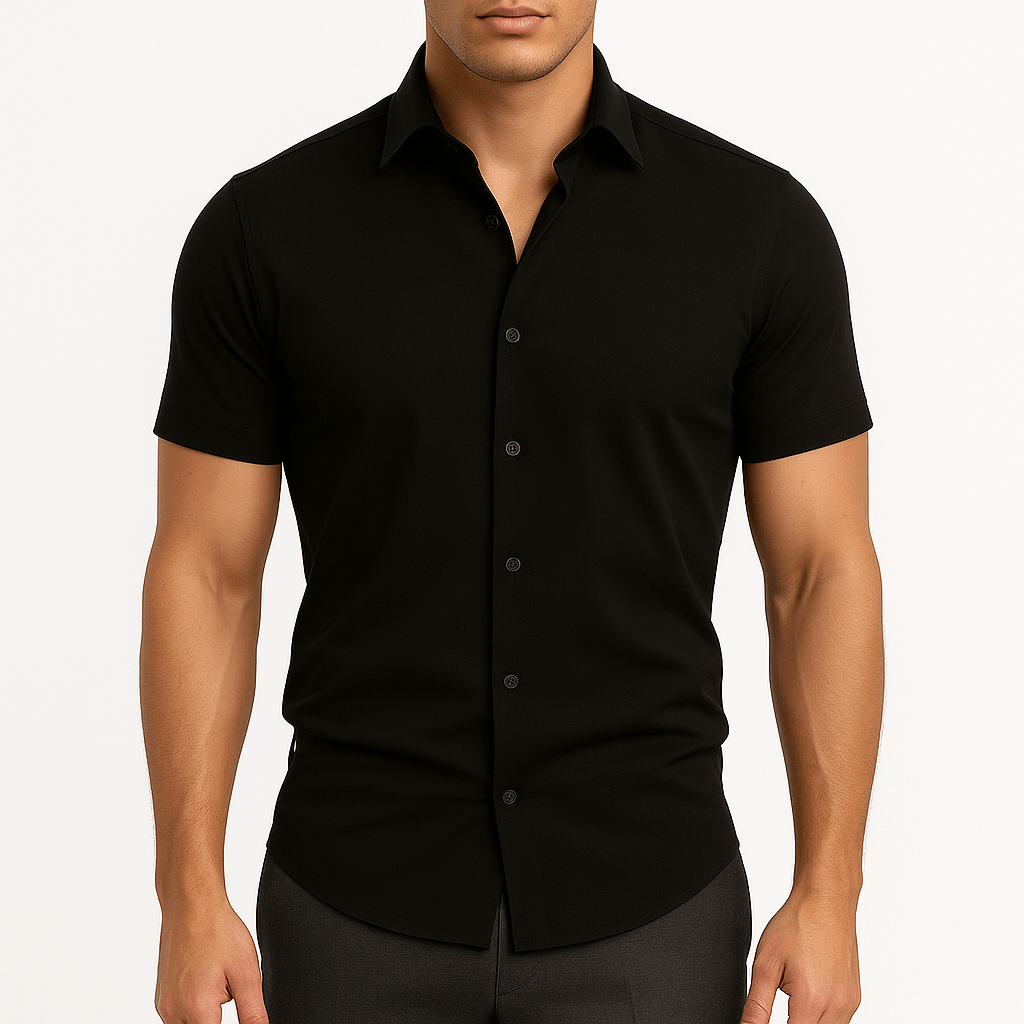 Giviny | Stretch Fit Cotton Shirt