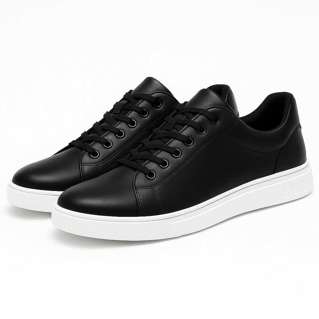 Giviny | Trendy Leather Sneakers