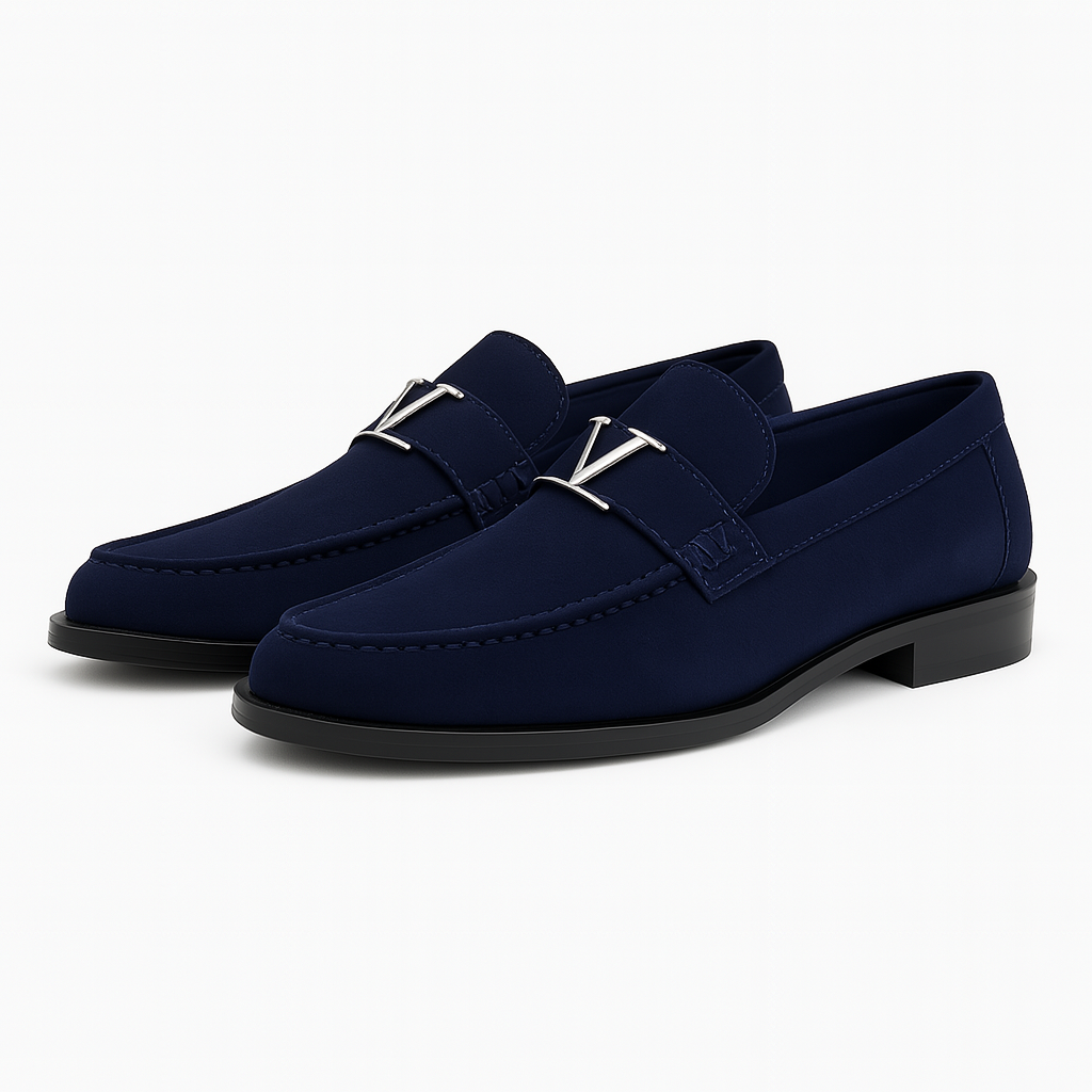 Giviny | Vellini Handcrafted Suede Loafers
