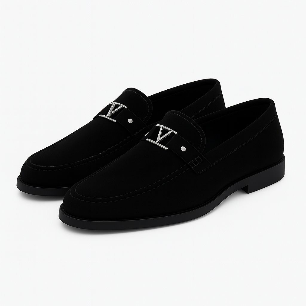 Giviny | Vellini Handcrafted Suede Loafers