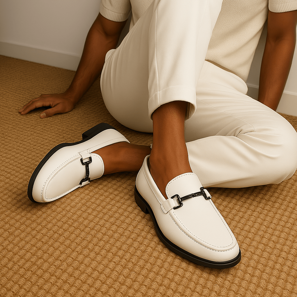 Giviny | Business Leather Loafers