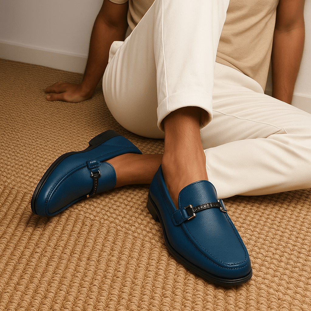 Giviny | Business Leather Loafers