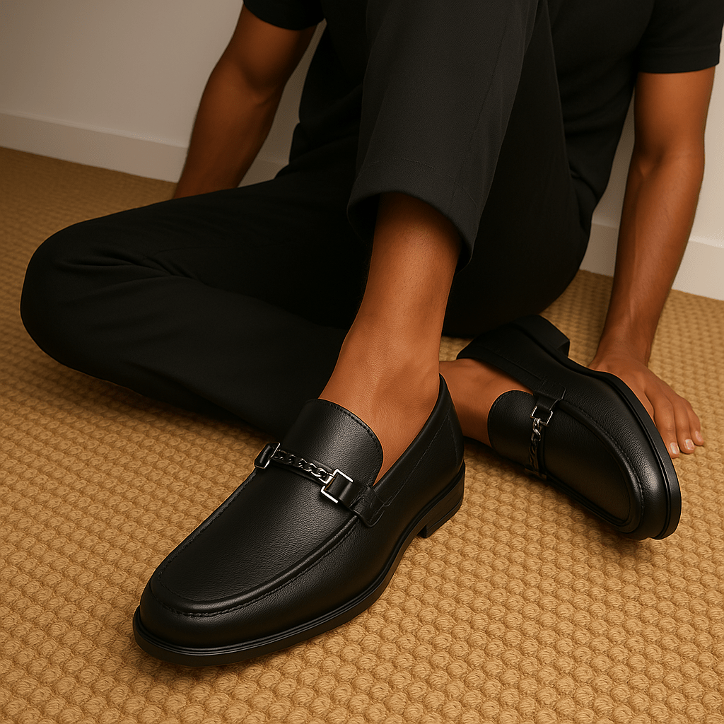 Giviny | Business Leather Loafers