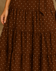 Naya Polka Dot Halter Maxi Dress 0 GIVINY