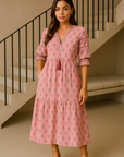 Serene Boho Linen Summer Dress Summer Dress GIVINY