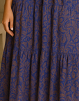 Vayana Printed Maxi Kaftan Dress 0 GIVINY