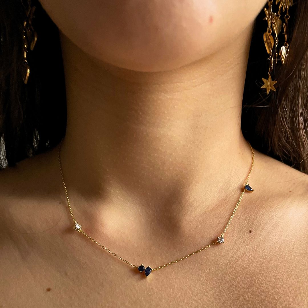 Vera | Geometric Necklace