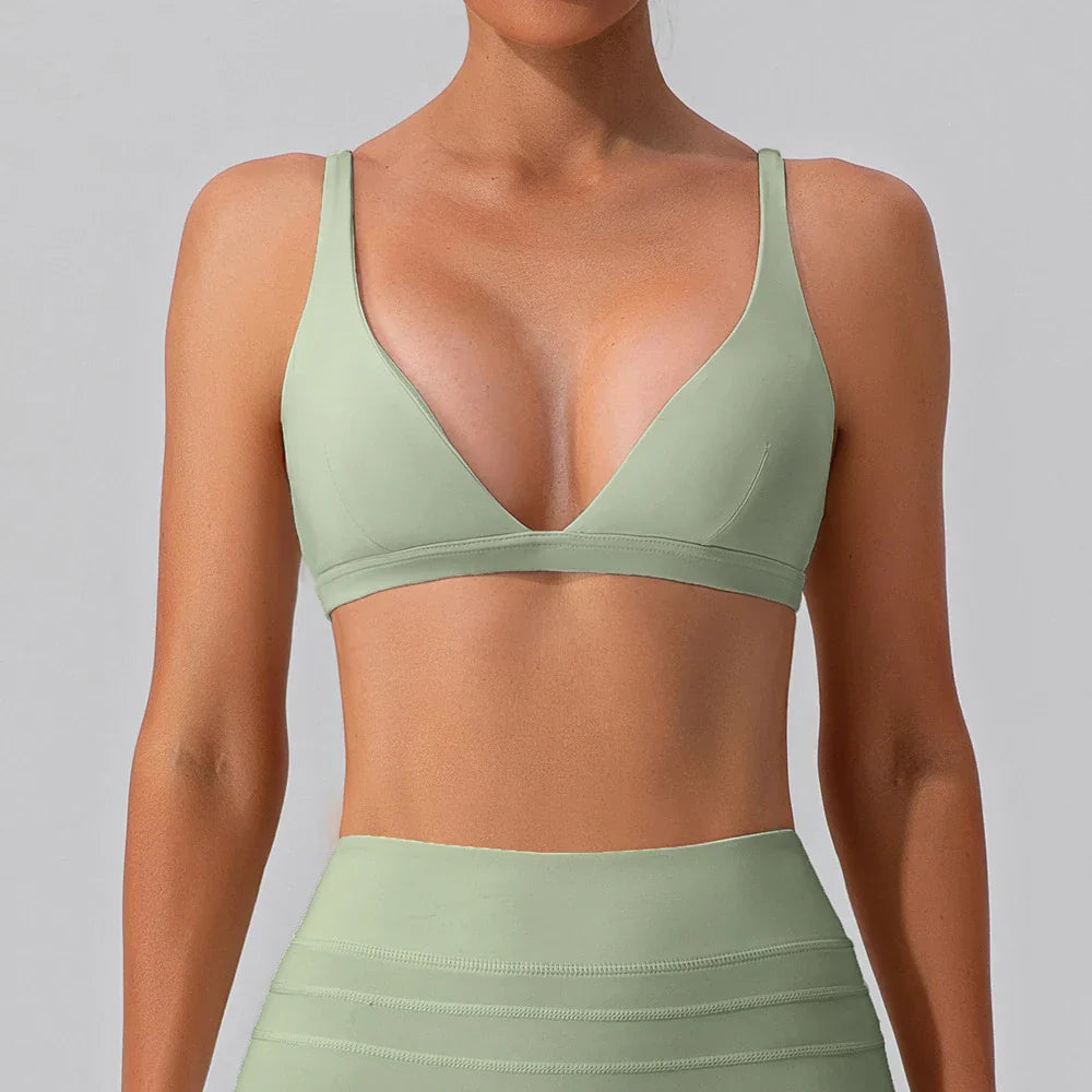 LuxeFit Tiffany Sports Bra | Advanced Support and Style for Every Workout