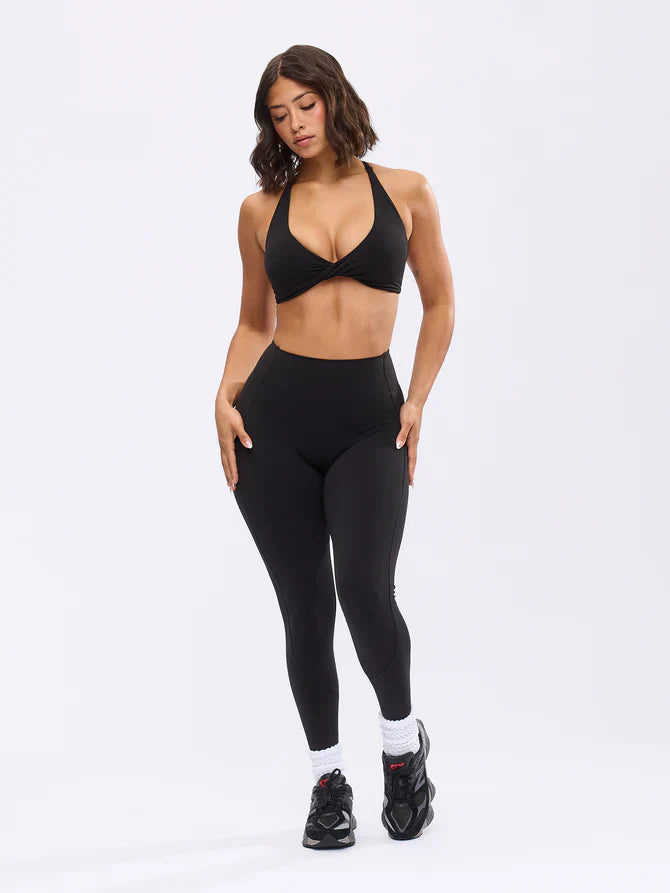 Athletica Cross Sports Bra | Elegant Crossover Design for Ultimate Support