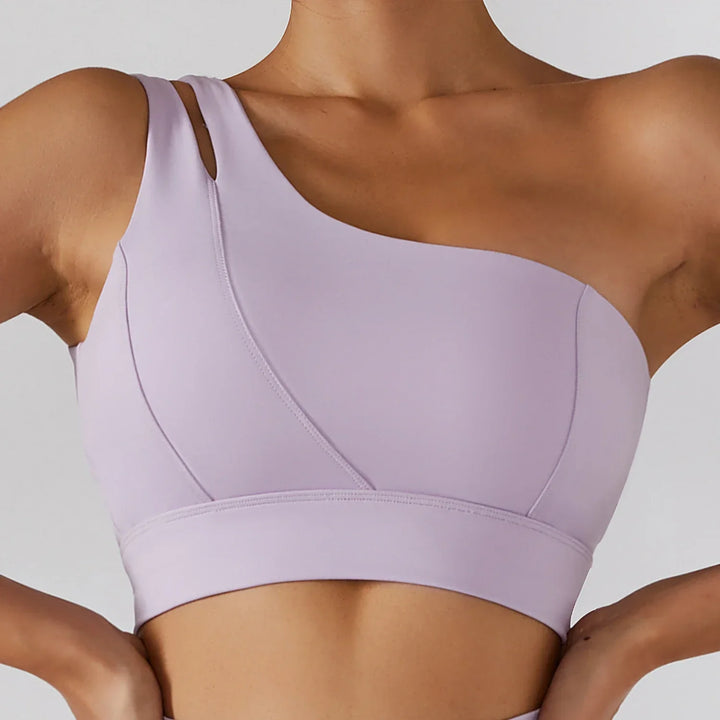 Mila Sports Bra | Innovative One-Strap Design for Ultimate Support and Style