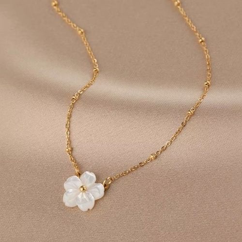 Gem | White Daisy Necklace