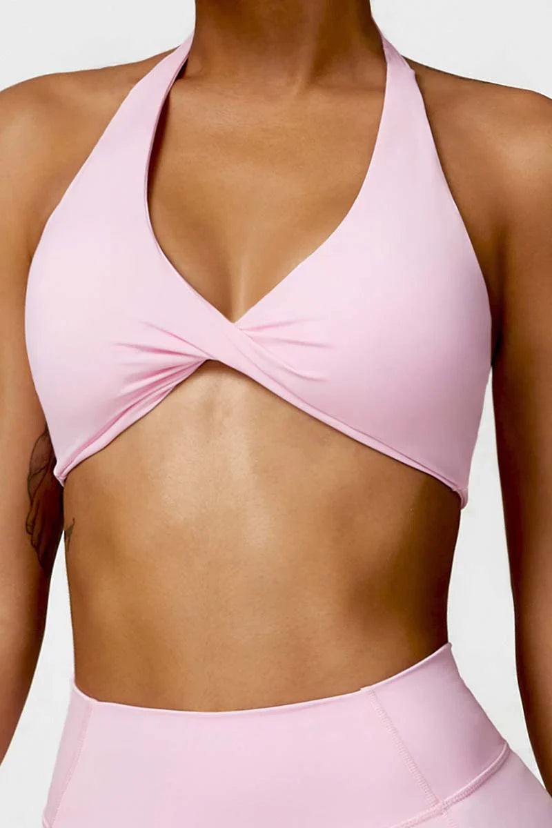 Athletica Cross Sports Bra | Elegant Crossover Design for Ultimate Support